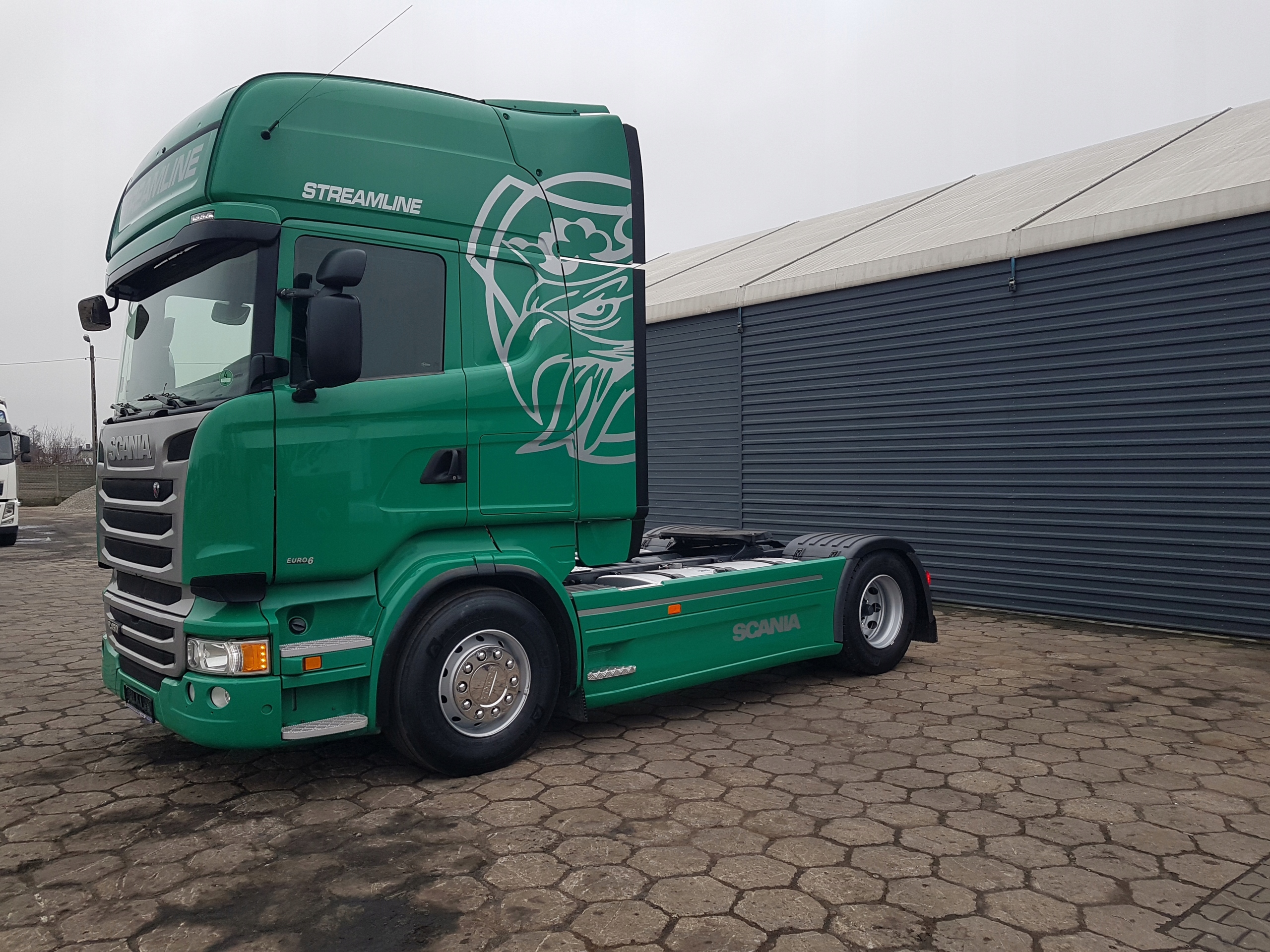 НАКЛЕЙКА SCANIA R TOPLINE HIGHLINE PATTERN 9