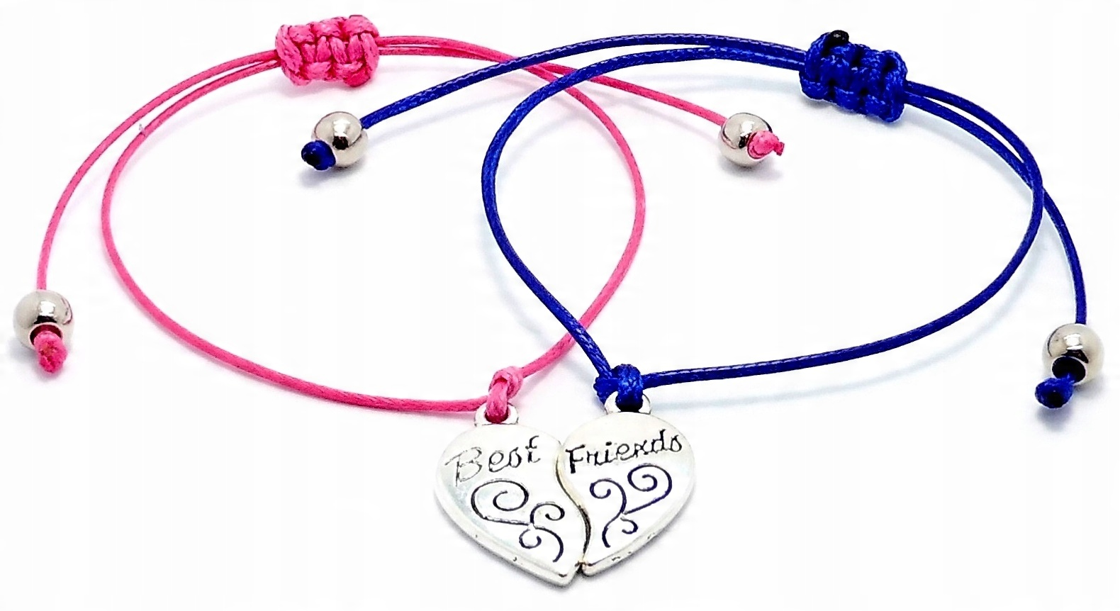 

Bransoletki Przyjaźni Serce Best Friends Komplet