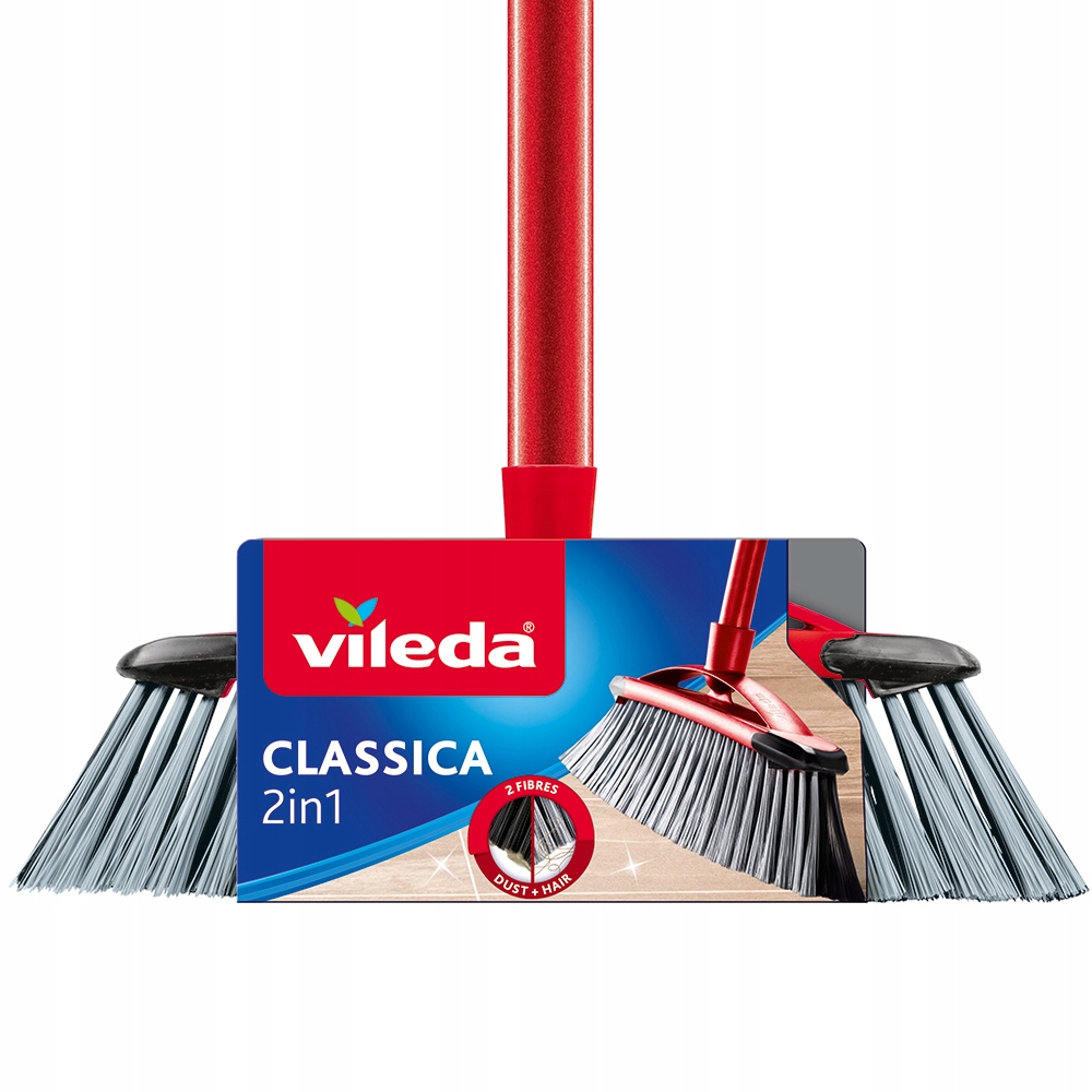 Levně Vileda kartáč smeták Univerzální 2 v 1+ tyč