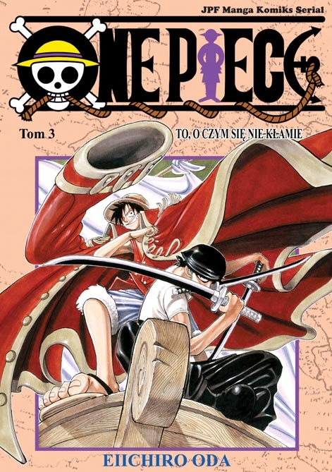 ONE PIECE #3 - MANGA - NOWY