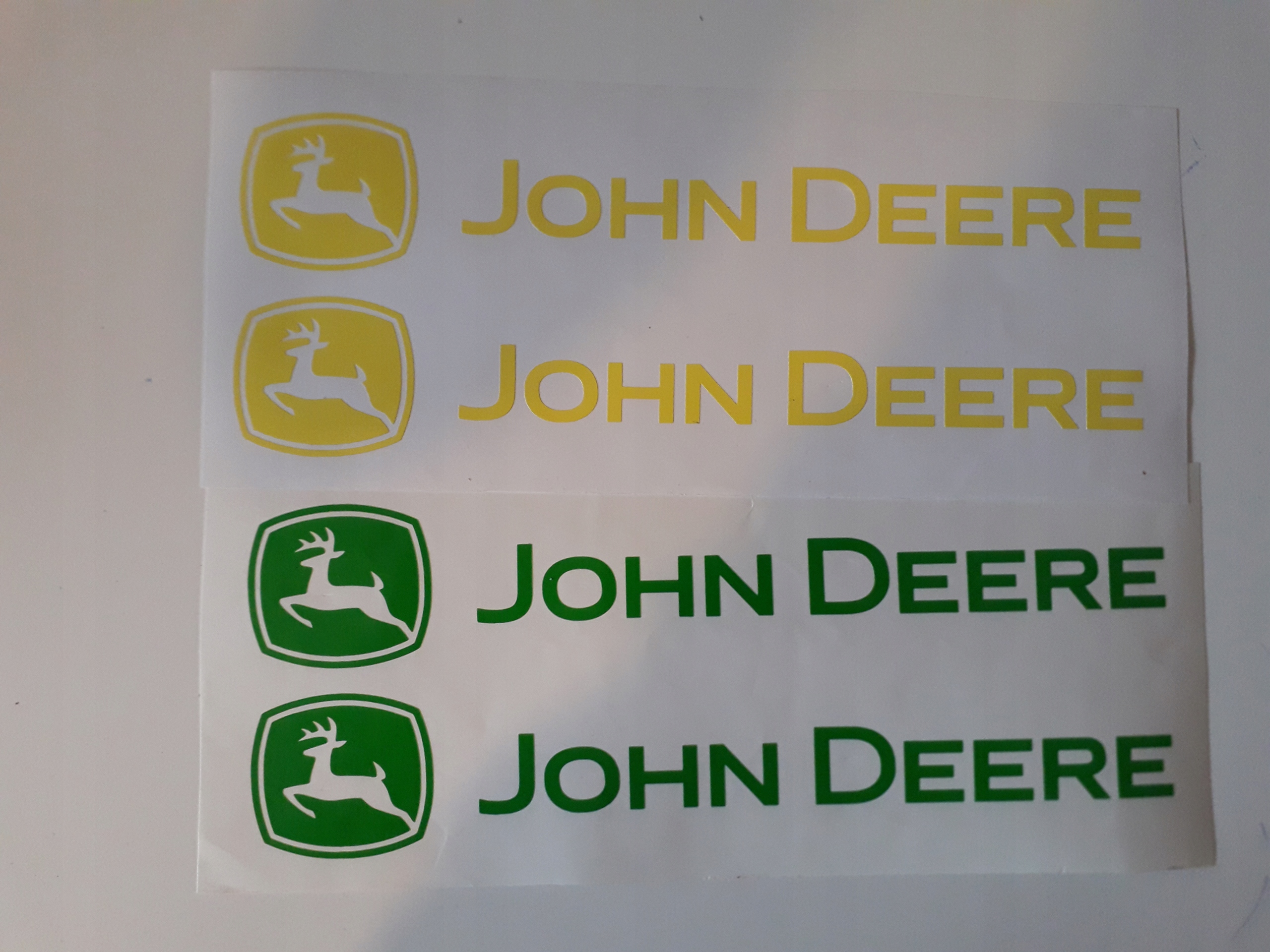 Naklejki JOHN DEERE TRAKTOR CIĄGNIK 20cm Numer katalogowy części fu7584tuilg