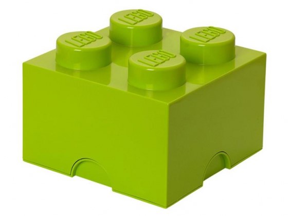 

Lego Pojemnik Klocek 4 Pudełko Jasnozielony