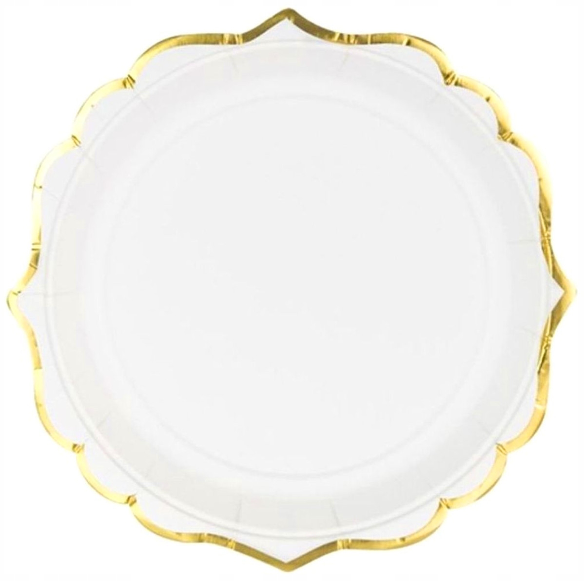 TALERZYKI JEDNORAZOWE PAPIEROWE URODZINY 18cm-6166