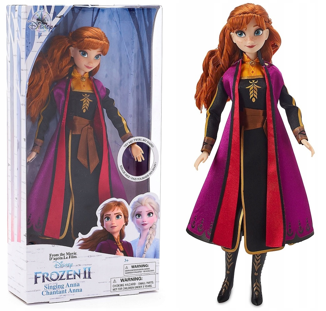 

Lalka Anna 30 cm Disney Store Śpiewa Frozen 2