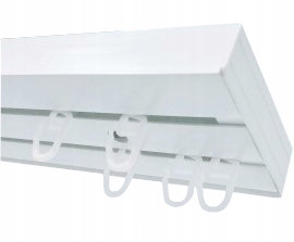 SZYNA SUFITOWA DWUTOROWA PCV 250 cm. Marka inna