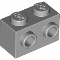 

4You Lego 11211 Klocek 1X2 Jasno Szary (2szt)