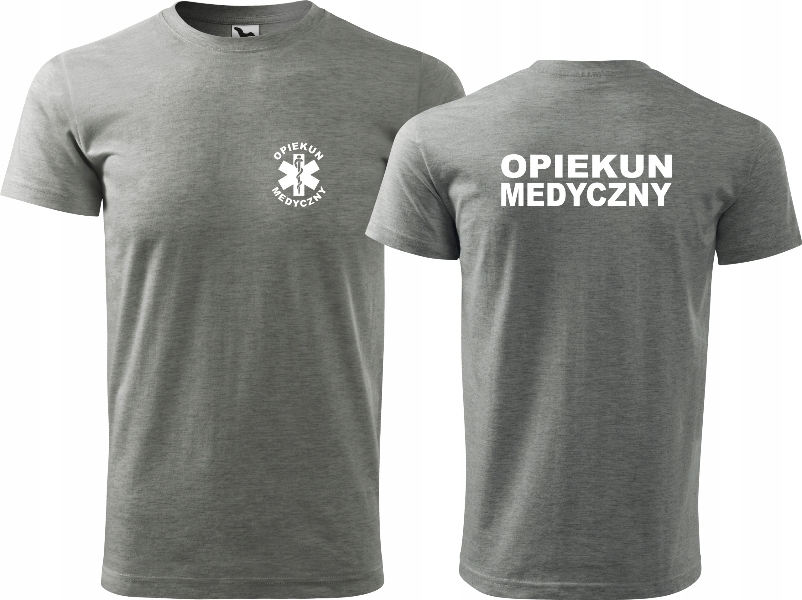 

Medyczna koszulka z nadrukiem Opiekun Medyczny M