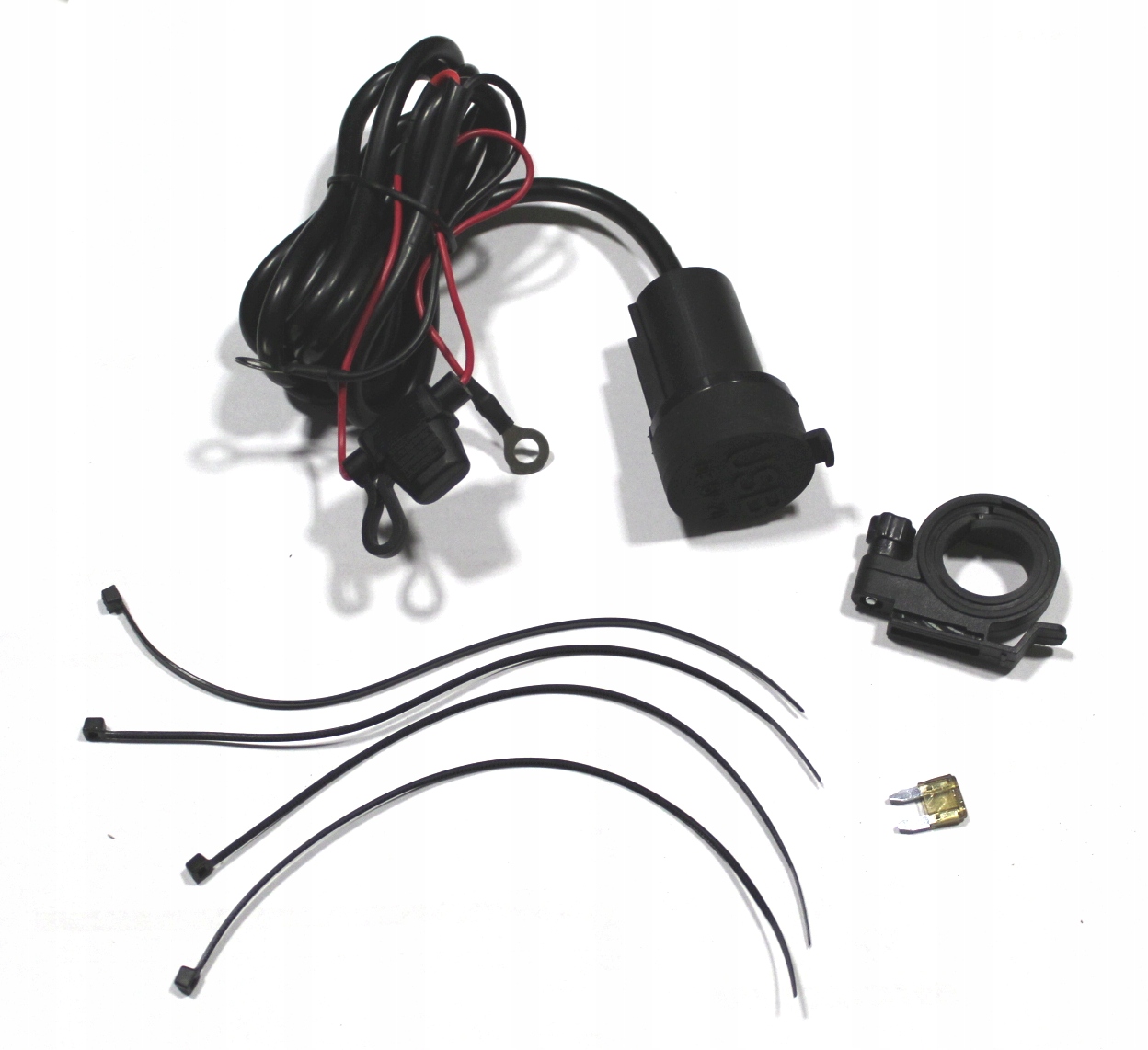 MOTOCYKLOWE GNIAZDO 2xUSB ŁADOWARKA NA KIEROWNICĘ Numer katalogowy producenta BX19060032