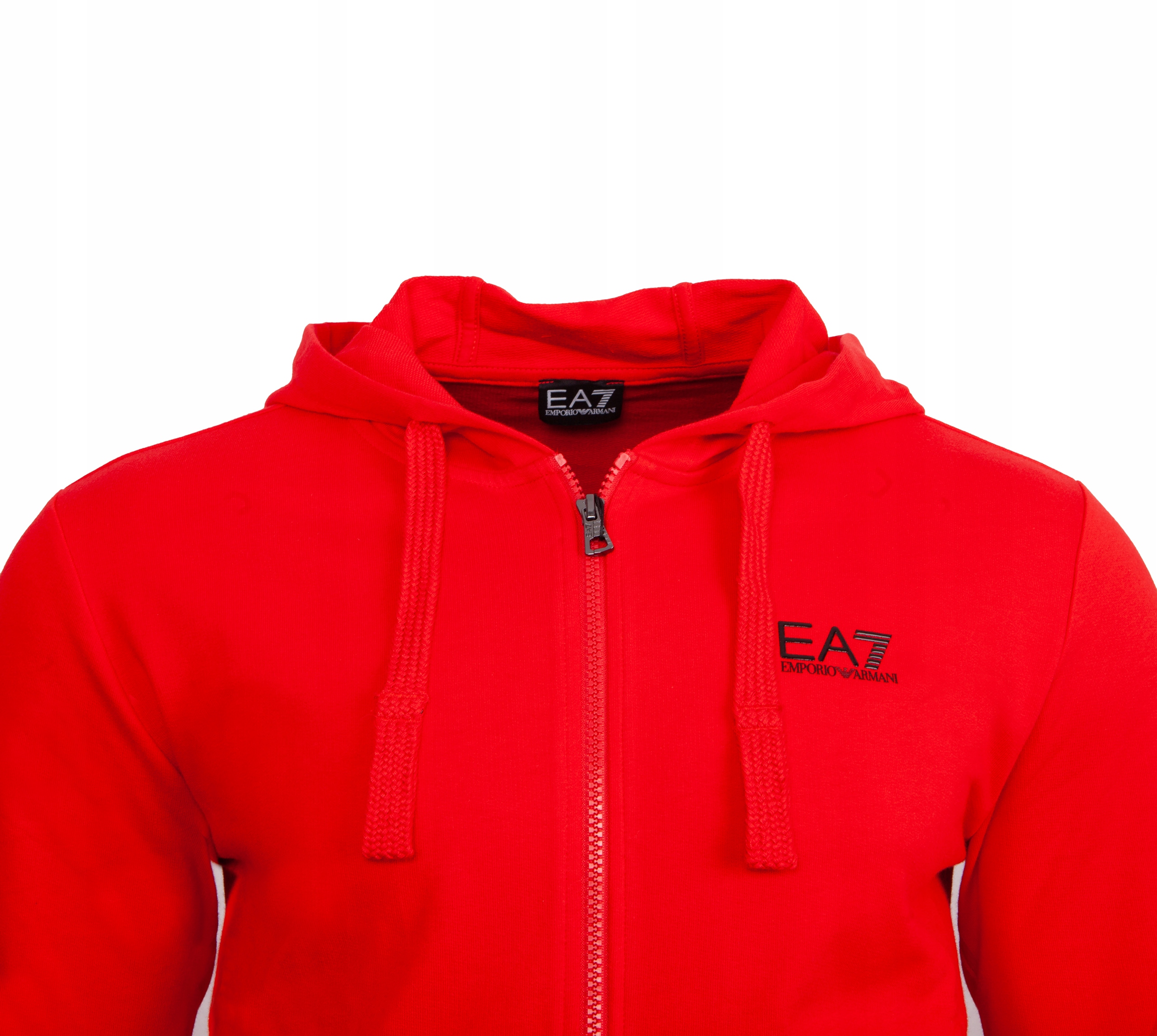 EMPORIO ARMANI markowa bluza z kapturem RED XXL Rozmiar XXL