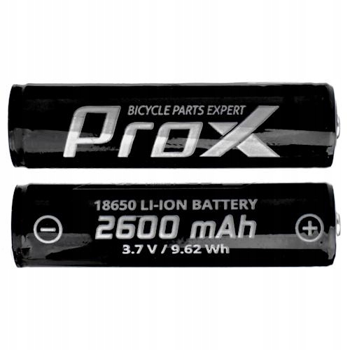 AKUMULATOR PROX OGNIWO Li-ion 2600mAh 3,7V DO LATAREK LAMPEK LAMPKI