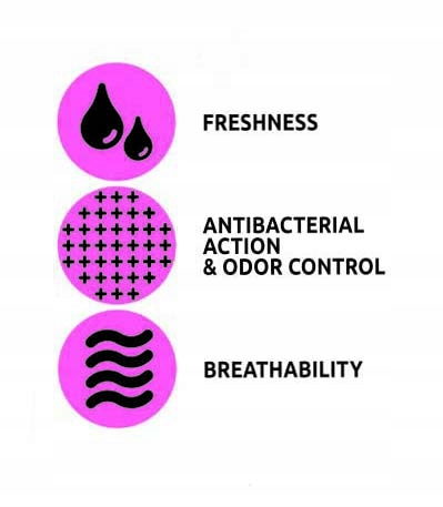 Koszulka damska DR WHT Q-Skin potówka rozmiar S Materiał dominujący Poliamid