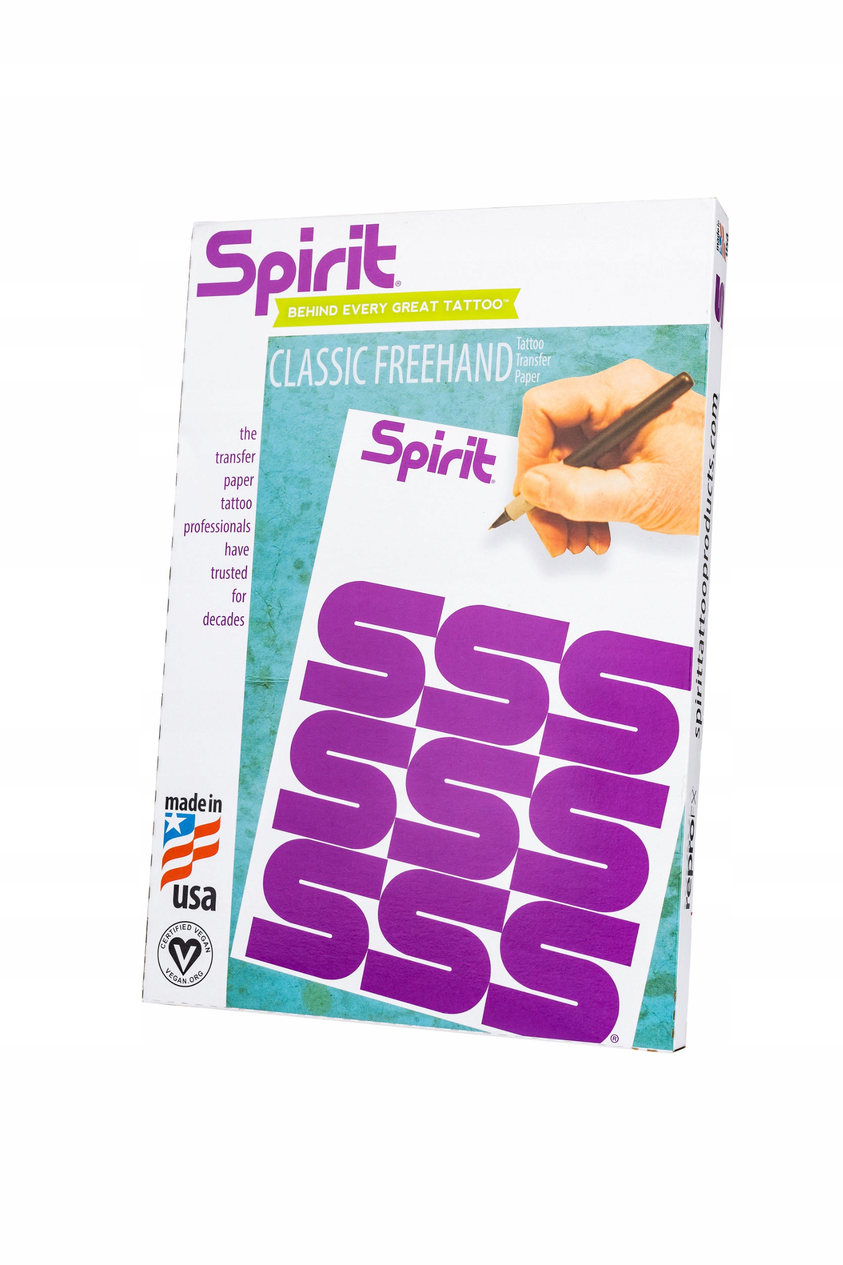 SPIRIT FREEHAND | 10 sztuk | Kalka do ręcznego odbijania | 21,5 cm x 28 cm EAN (GTIN) 5904830336665