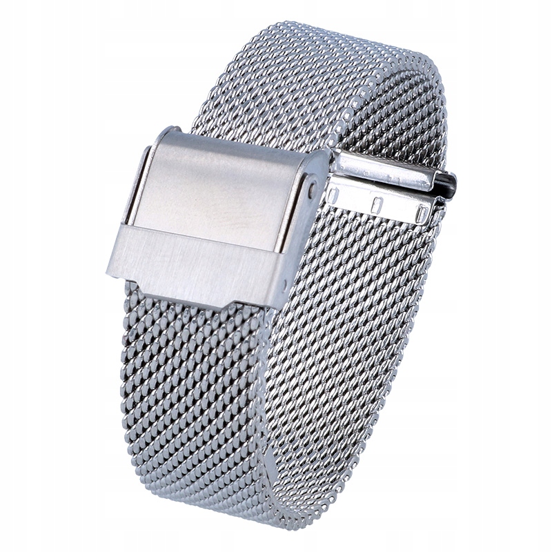 Bransoleta do zegarka SIATKOWA Mesh 16mm srebrna Kod producenta BS0616S