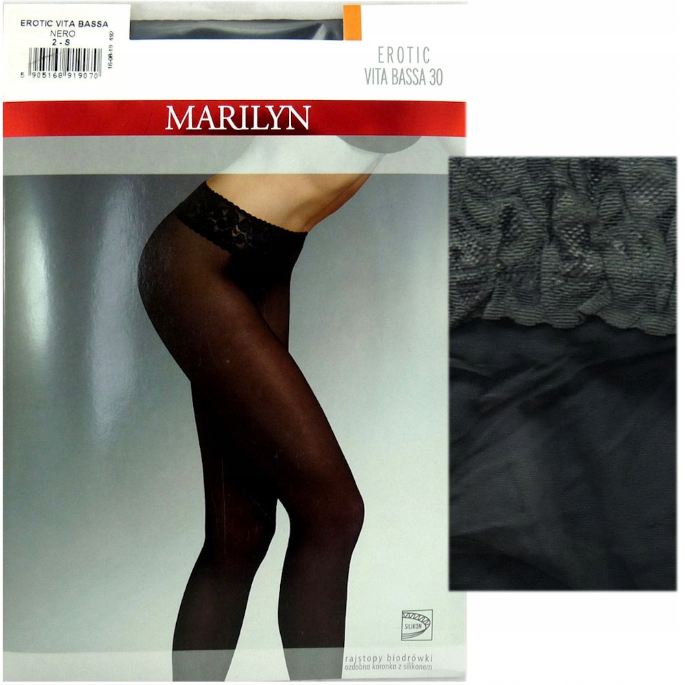 

Marilyn Erotic Vita Bassa 30 R3 koronka grigio