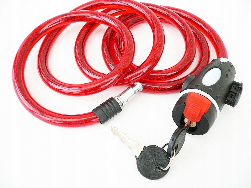 BLOKADA ROWERU ZAPIĘCIE NA ROWER MOCNE GRUBE 150cm Marka Carcommerce