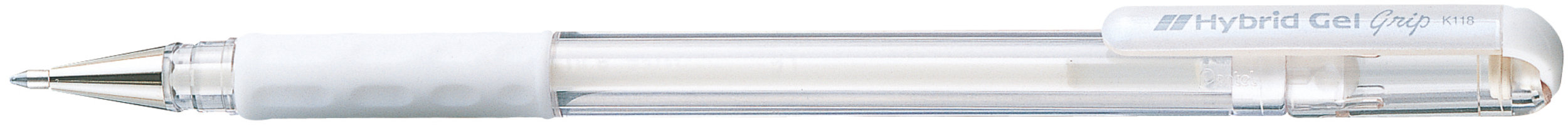 

Długopis żelowy Pentel K118 Hybrid Gel 0,8mm biały