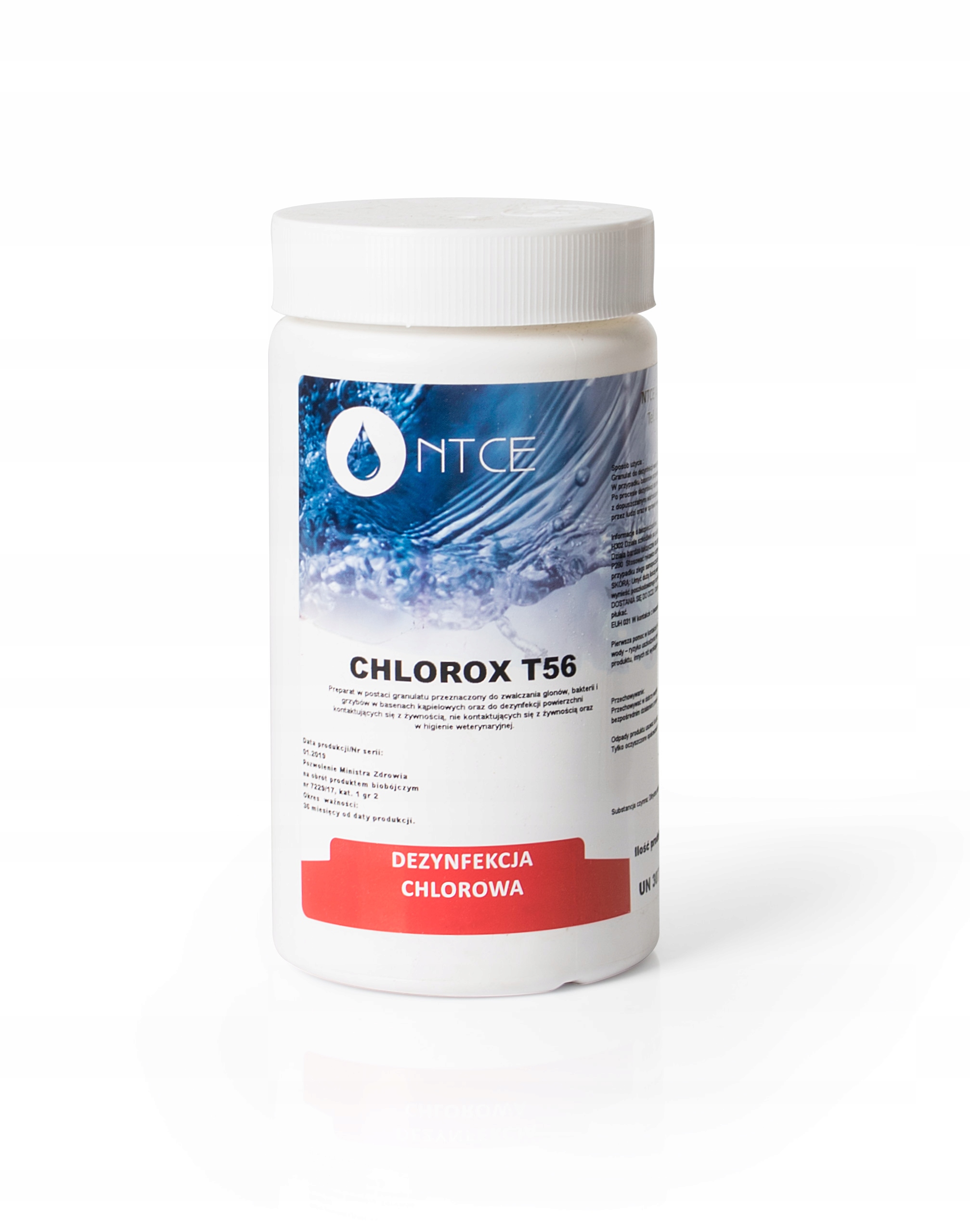 

Chlor Szok Chemia do Basenów Chlorox T56 Ntce 1kg