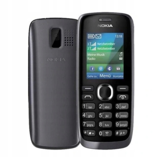 NOKIA 112 DUAL SIM мобильный телефон черный
