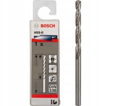 

Bosch Wiertło Do Metalu Hss-g 6,8 mm 1szt