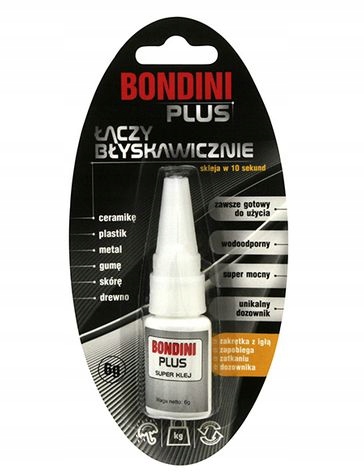 Klej Błyskawiczny Bondini 6g