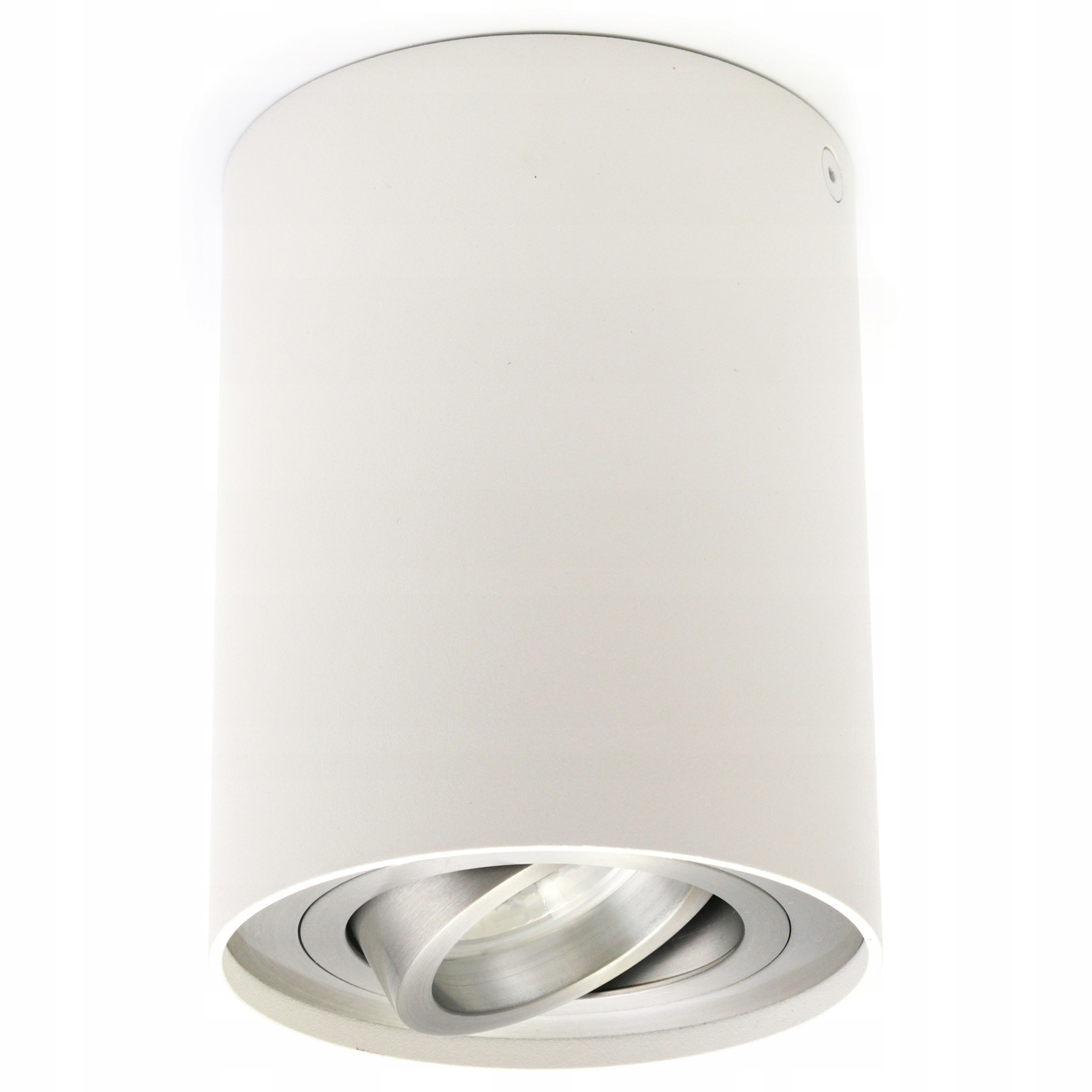 OPRAWA NATYNKOWA HALOGENOWA TUBA LED RUCHOMA +GU10 Kolor biały czarny