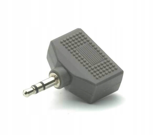 Adapter Przejściówka Mini Jack 2 x Mini Jack 3,5