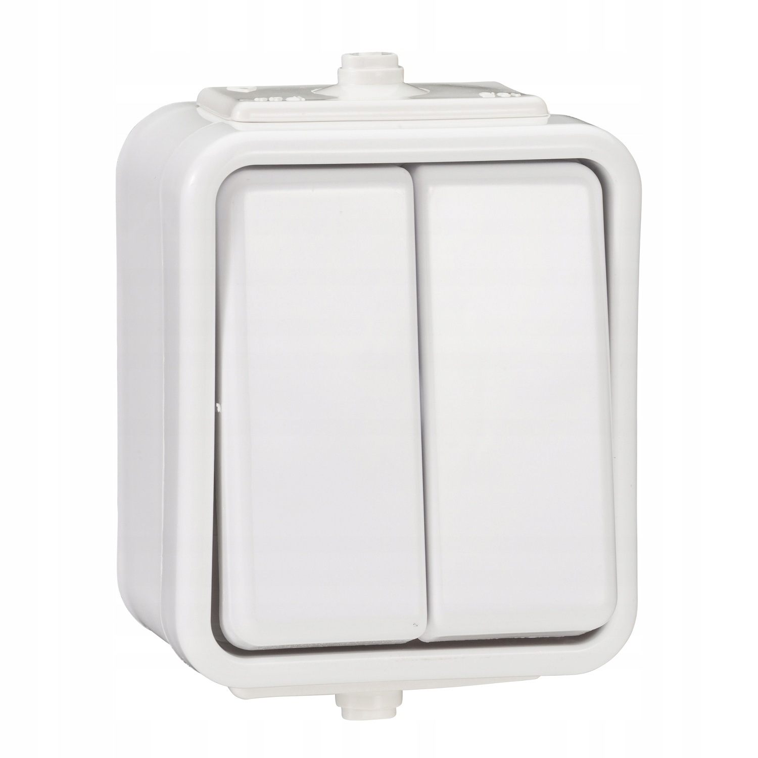 

Włącznik podwójny natynkowy WNT500C01 Cedar IP44