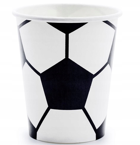 

Kubeczki papierowe Piłka 220ml/6sztuk