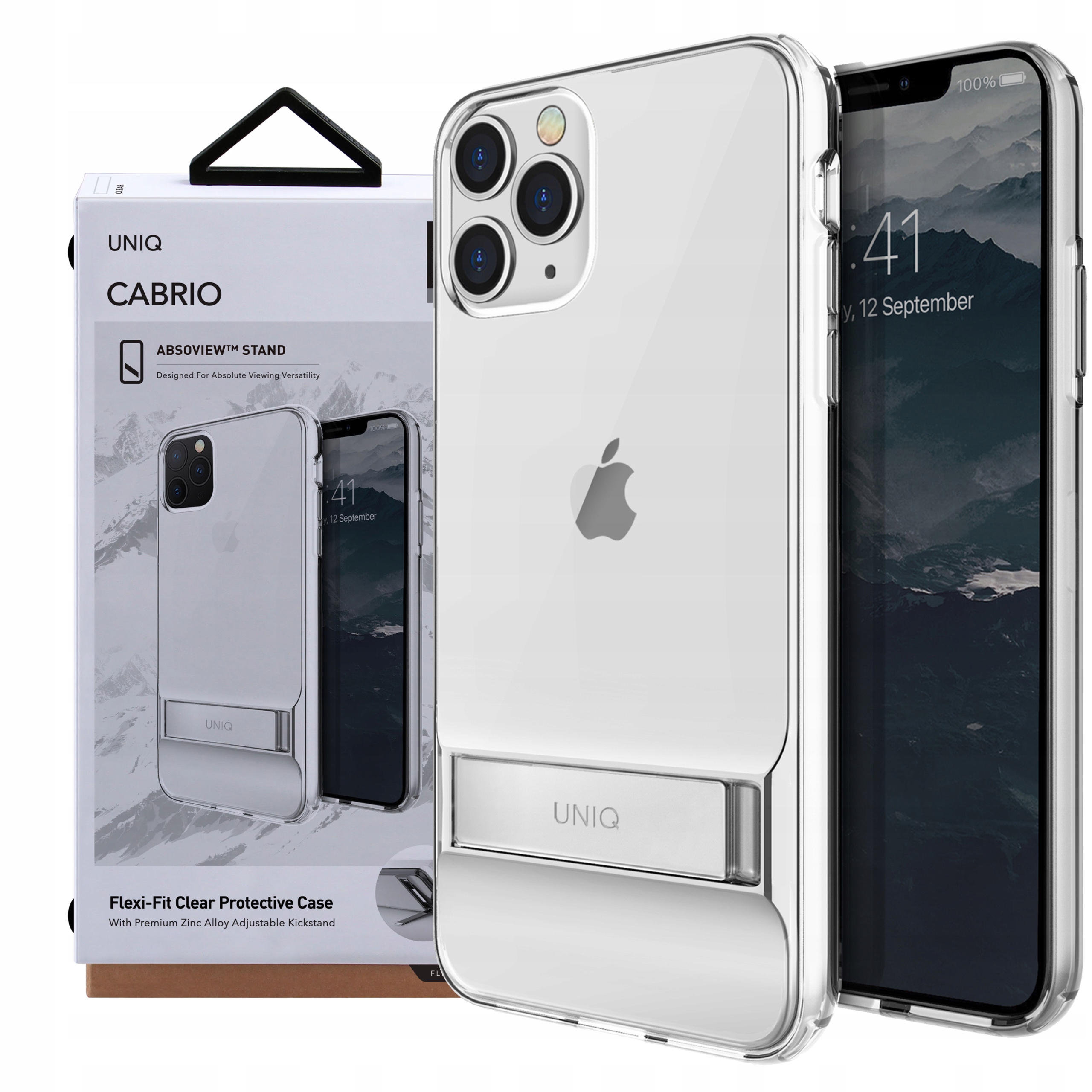 

Etui Uniq do iPhone 11 Pro, obudowa, plecki Cabrio