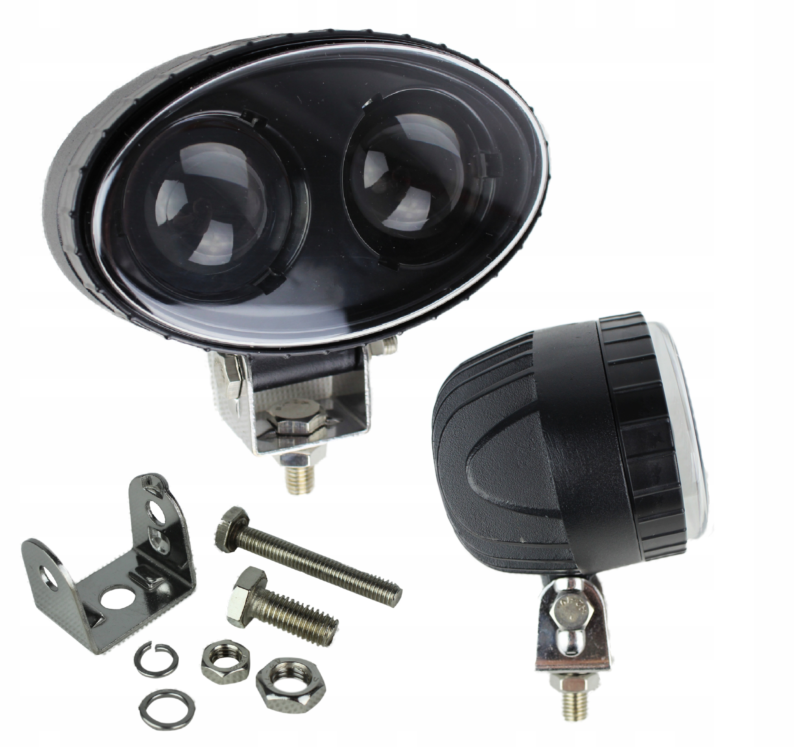 

Lampa 2 Led 10W 12-24V Niebieska Opryskiwacz Mocna