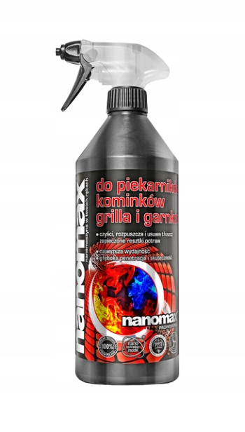 

nanomax do czyszczenia piekarników i kominków 1 L