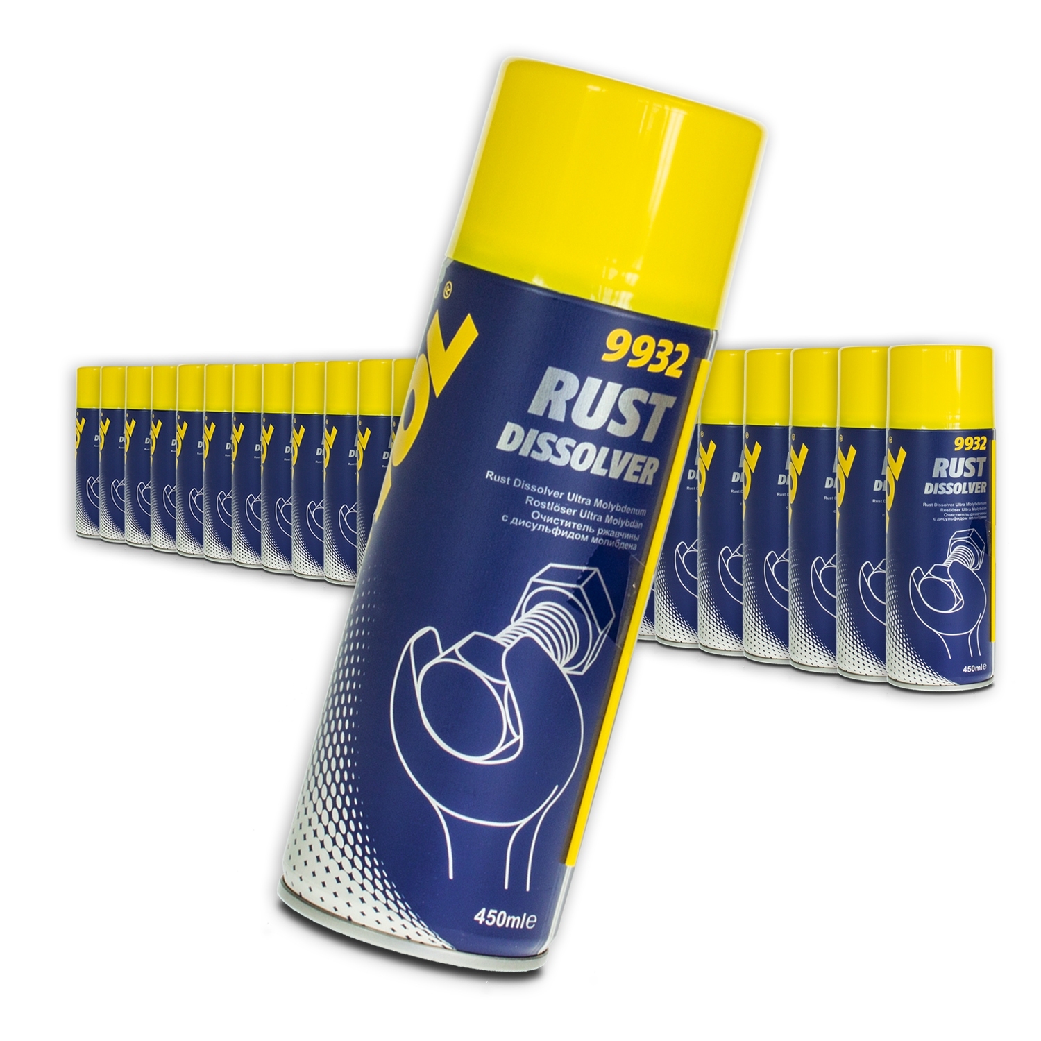 MANNOL 9932 Rust Dissolver ŚRODEK DO USUWANIA RDZY EAN (GTIN) 4036021950310