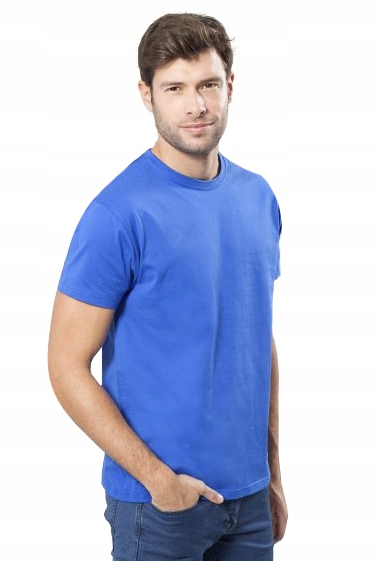 

T-shirt Koszulki Męskie bez do Nadruku Jhk 160g XL