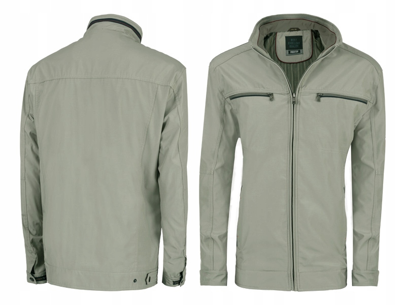 Elegantní velká pánská přechodová větrovka velké velikosti A019-2 5XL