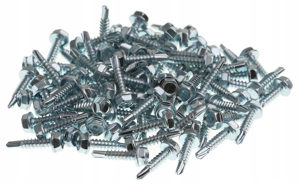 

Wkręt Samowiercący Do Blachy 4,8 x 25 Ocynk 100szt