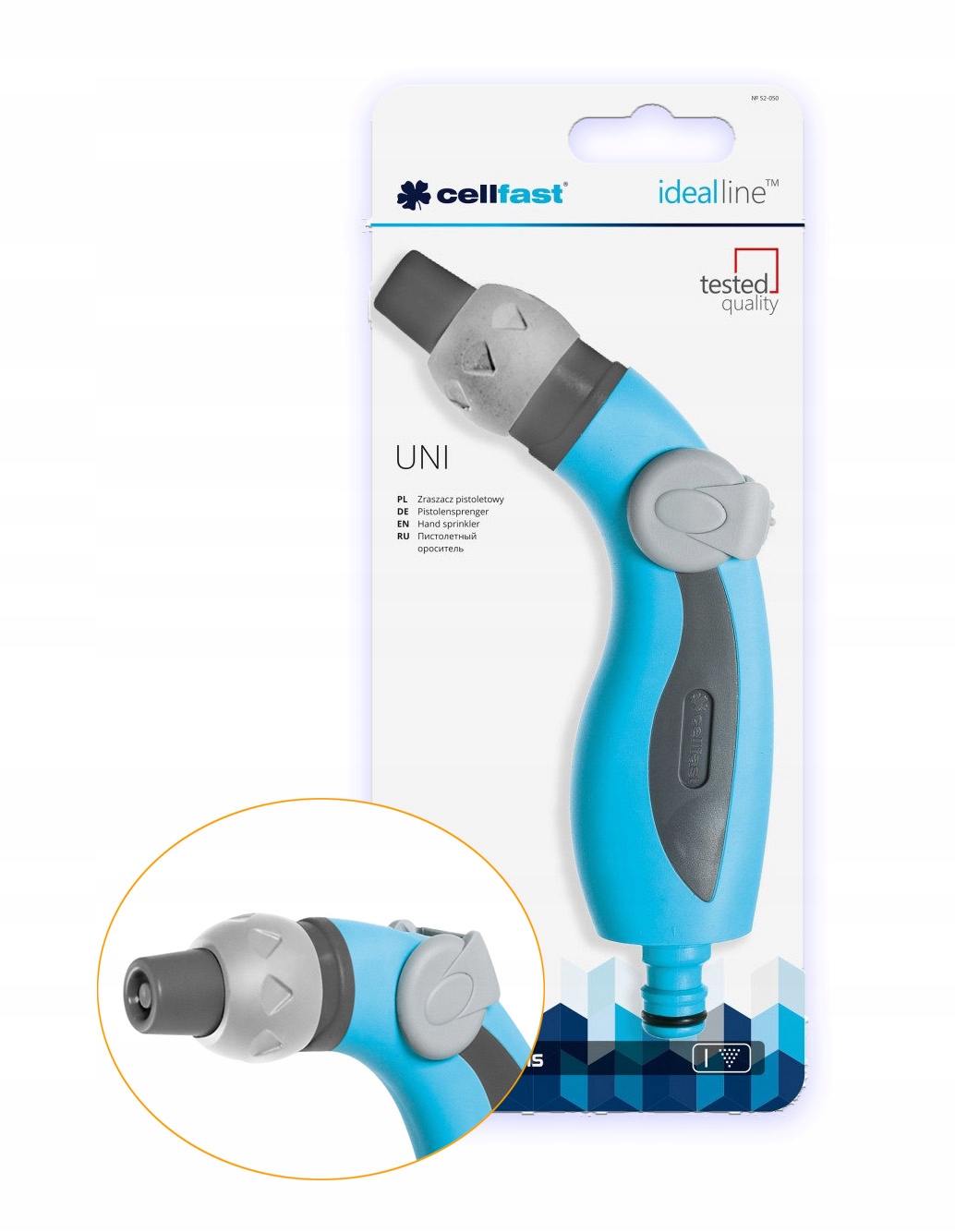 

Zraszacz Pistoletowy Cellfast Uni Ideal 52-050 New