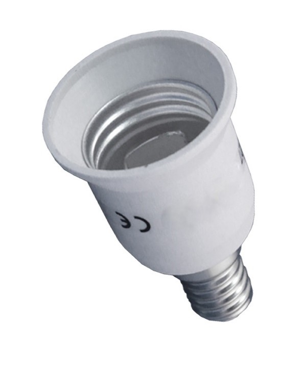 

Adapter Przejściówka Do Żarówki E14 > E27 Led