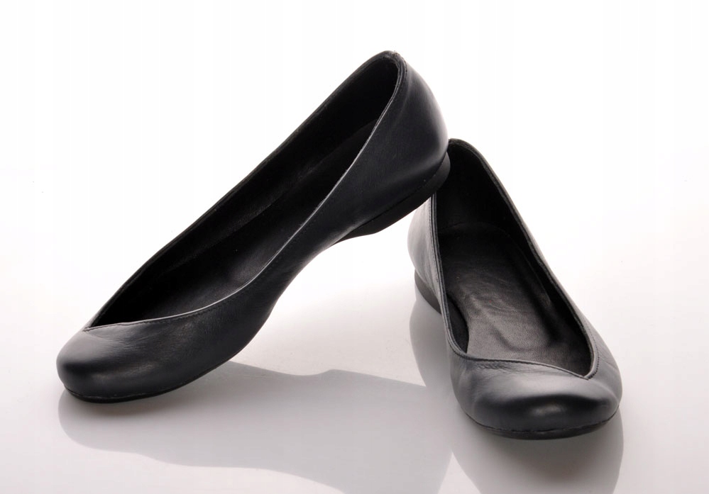 

Balerina Skóra Italy Modne Wszystkie Kolory Szare