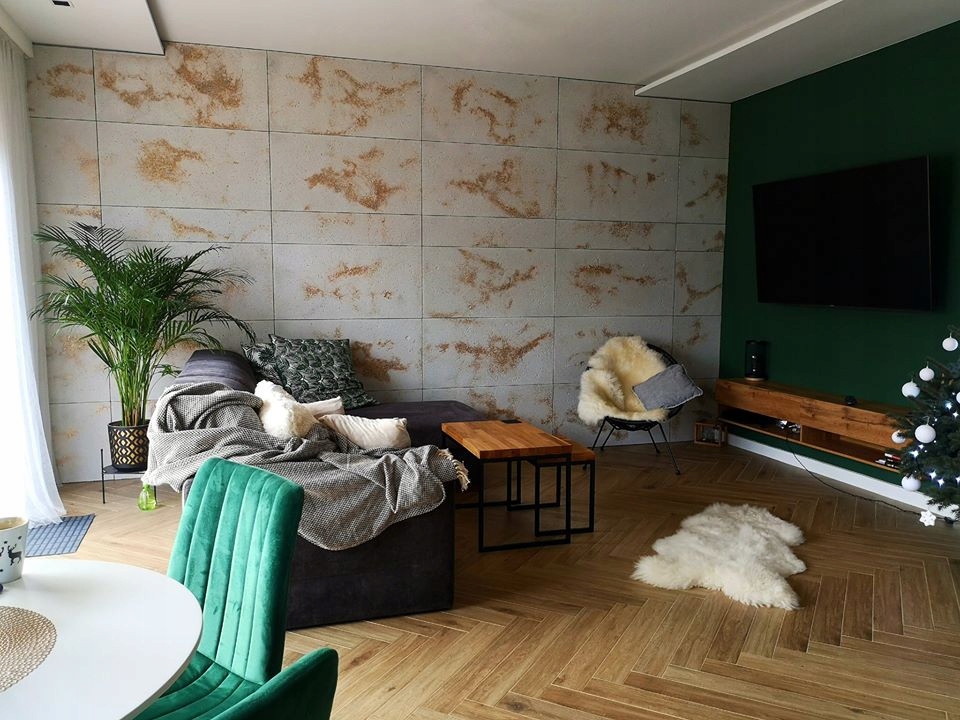 

Beton architektoniczny z Kruszywem Ozdobnym 100X50