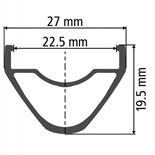 Obręcz MTB DT Swiss XM 401 Disc 29er 32H EAN (GTIN) 4055149060787