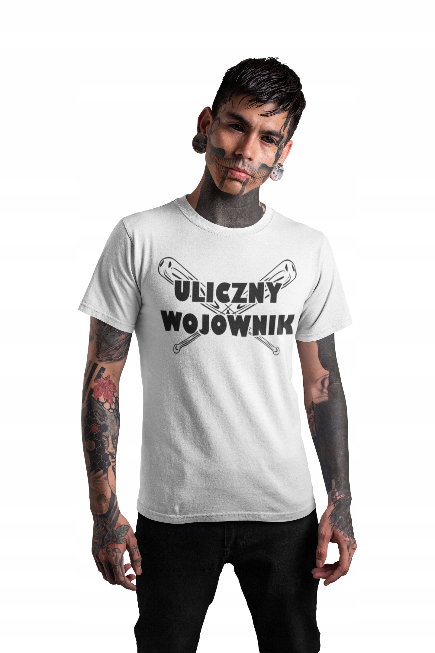 

Koszulka Tshirt Uliczny Wojownik Patriotyzm Kibic