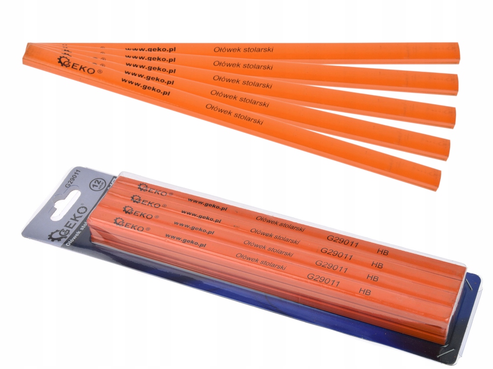 

Ołówek Stolarski Ciesielski Ołówki 245MM Hb 12szt.