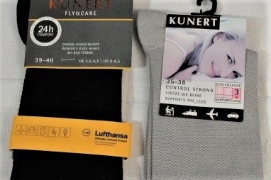 

Podkolanówki Lufthansa Fly&care Kunert 35-36