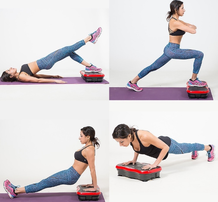 PLATFORMA WIBRACYJNA Wibrująca Masażer do Ciała Wyszczuplający Cellulit Model E013