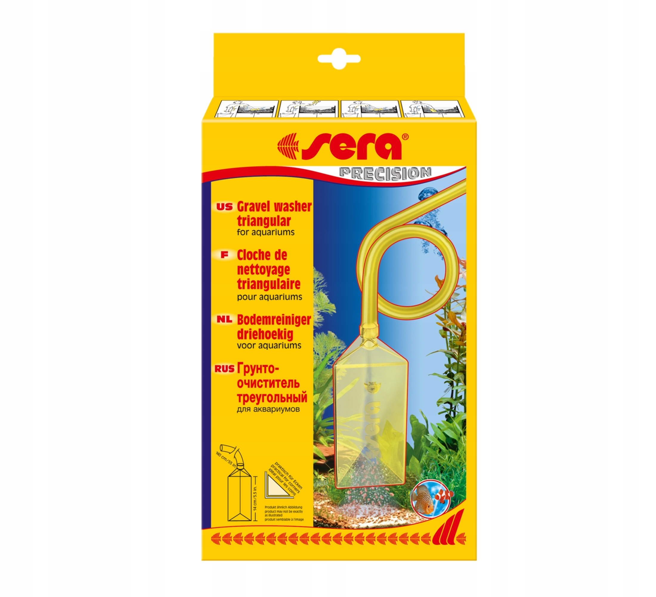 

Sera Gravel Washer Triangular odmulacz trójkątny