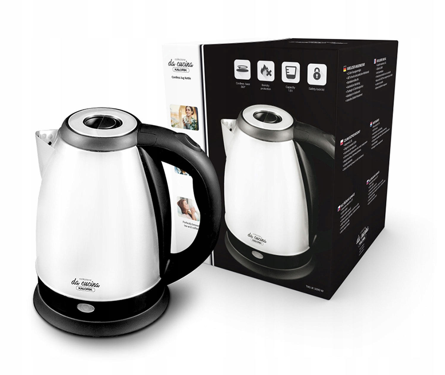 

Czajnik Elektryczny 1,8L Kalorik Belgia JK1090W