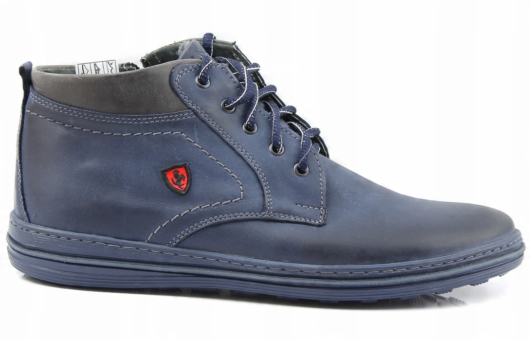 

Buty Zimowe Skórzane Ocieplone G-3 Blue 41