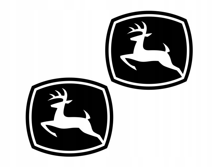 Naklejki JOHN DEERE TRAKTOR CIĄGNIK do 20cm WA05