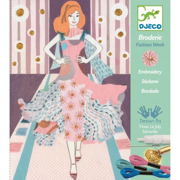 

Djeco: Zestaw Art wyszywanie pokaz mody 8+ 9845