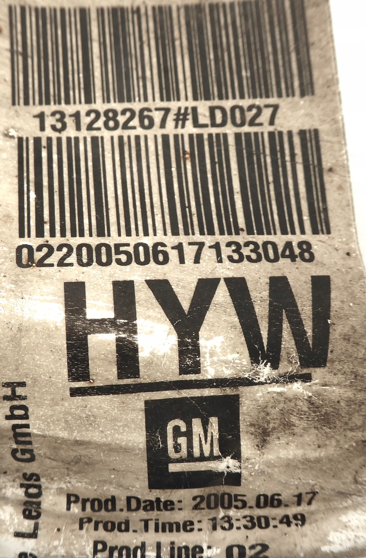 bundle of a shock absorber OPEL VECTRA C SIGNUM